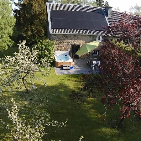 Gite Ardennes Au Coin Du Feu Jacuzzi Sauna Et Nature Jalhay Exteriör bild
