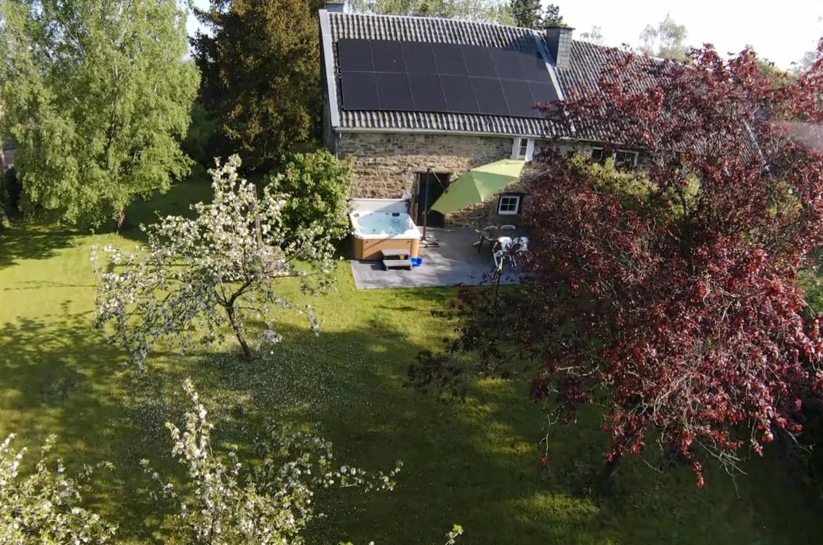 Gite Ardennes Au Coin Du Feu Jacuzzi Sauna Et Nature Jalhay Exteriör bild